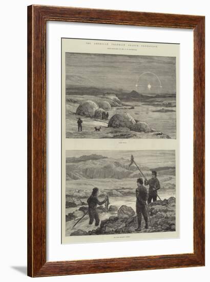 The American Franklin Search Expedition-Frank Dadd-Framed Giclee Print