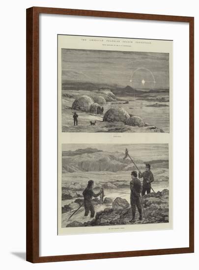 The American Franklin Search Expedition-Frank Dadd-Framed Giclee Print