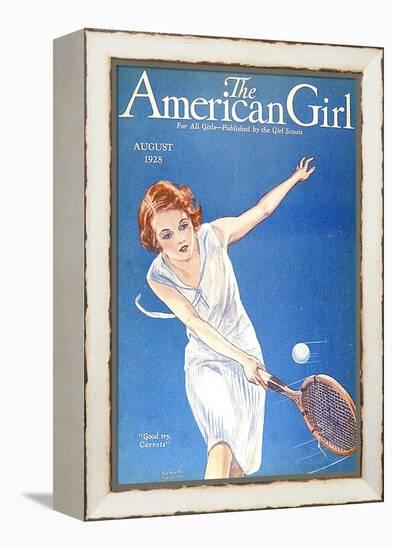 The American Girl, 1928, USA-null-Framed Premier Image Canvas