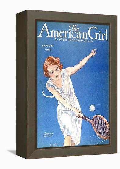 The American Girl, 1928, USA-null-Framed Premier Image Canvas