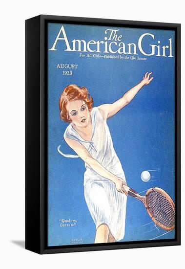 The American Girl, 1928, USA-null-Framed Premier Image Canvas