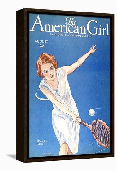 The American Girl, 1928, USA-null-Framed Premier Image Canvas