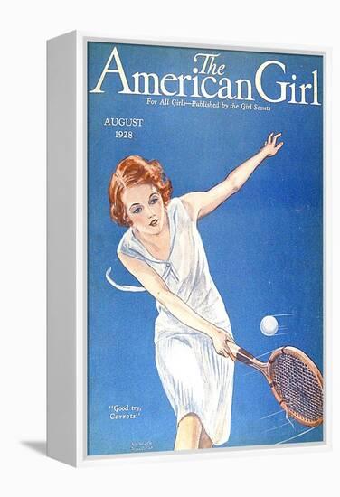 The American Girl, 1928, USA-null-Framed Premier Image Canvas