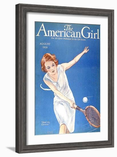 The American Girl, 1928, USA--Framed Giclee Print