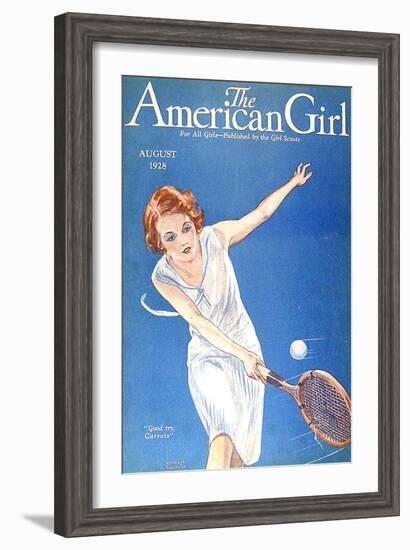 The American Girl, 1928, USA-null-Framed Giclee Print