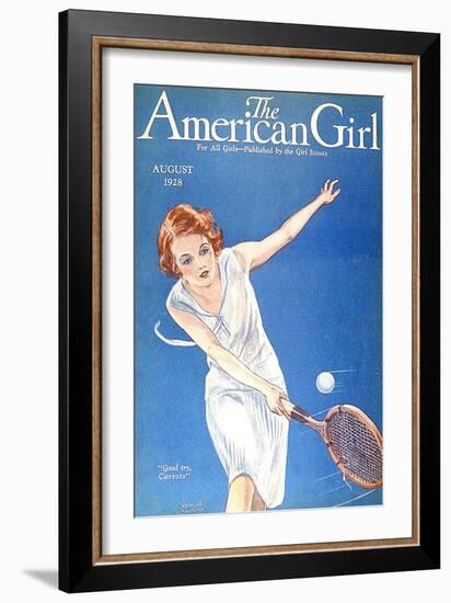 The American Girl, 1928, USA-null-Framed Giclee Print