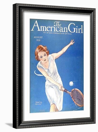 The American Girl, 1928, USA--Framed Giclee Print