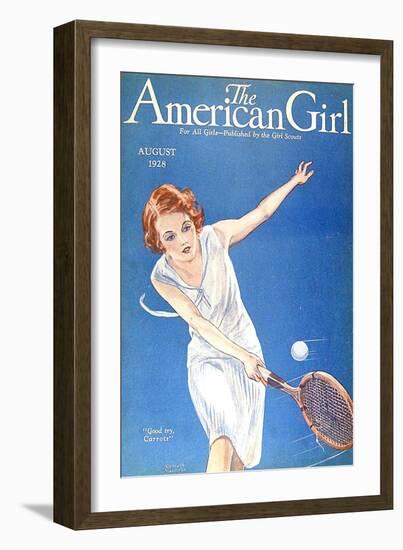 The American Girl, 1928, USA-null-Framed Premium Giclee Print