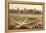 The American National Game of Baseball - Grand Match at Elysian Fields, Hoboken, Nj, 1866-Currier & Ives-Framed Premier Image Canvas