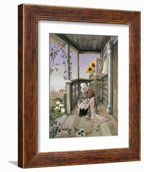 The American Quilt-Anne Grahame Johnstone-Framed Giclee Print