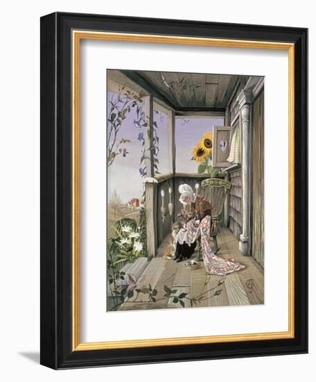 The American Quilt-Anne Grahame Johnstone-Framed Giclee Print