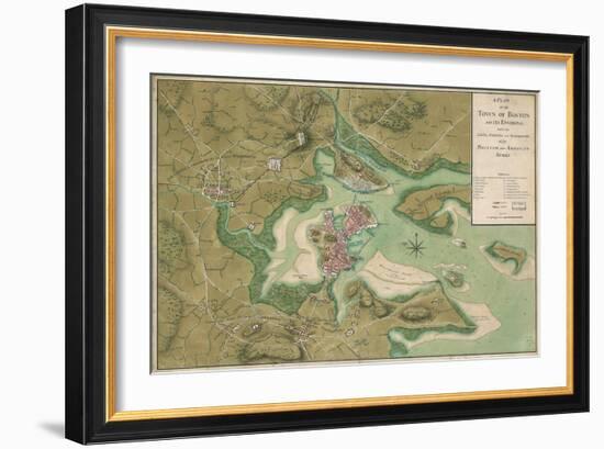 The American Revolution-null-Framed Art Print