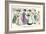 The American Suffragettes-James Montgomery Flagg-Framed Art Print