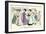 The American Suffragettes-James Montgomery Flagg-Framed Art Print