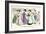 The American Suffragettes-James Montgomery Flagg-Framed Art Print