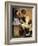 The American Way (or Soldier Feeding Girl)-Norman Rockwell-Framed Giclee Print