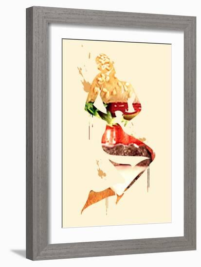 The Americana Annimo-null-Framed Art Print