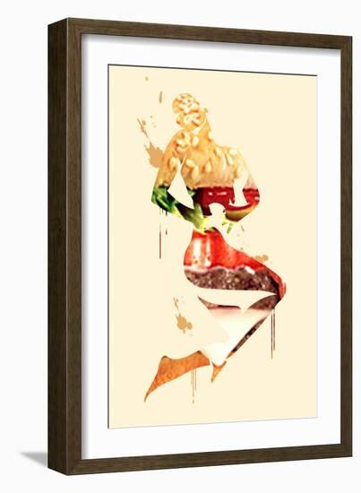 The Americana Annimo-null-Framed Art Print