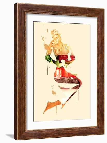 The Americana Annimo-null-Framed Art Print