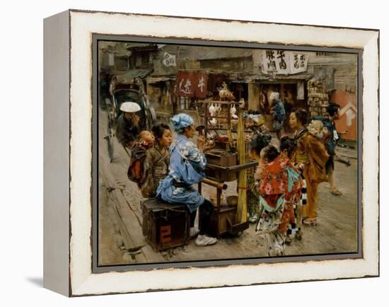 The Ameya, 1893 (Oil on Canvas)-Robert Frederick Blum-Framed Premier Image Canvas