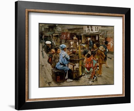 The Ameya, 1893 (Oil on Canvas)-Robert Frederick Blum-Framed Giclee Print