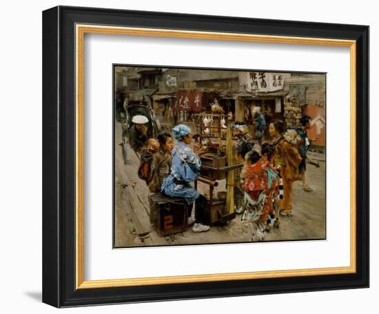 The Ameya, 1893 (Oil on Canvas)-Robert Frederick Blum-Framed Giclee Print