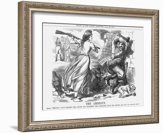 The Amnesty, 1863-John Tenniel-Framed Giclee Print