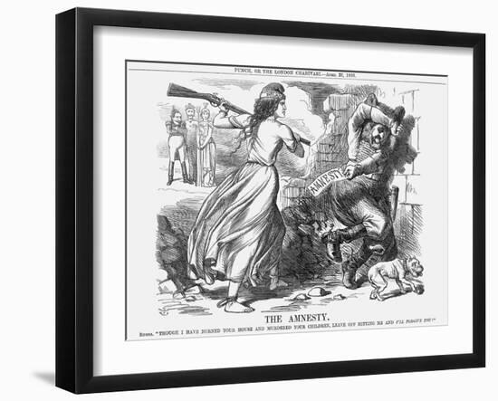 The Amnesty, 1863-John Tenniel-Framed Giclee Print