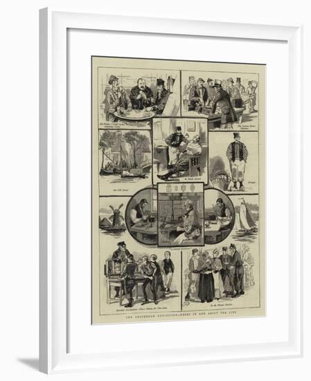 The Amsterdam Exhibition, Notes in and About the City-null-Framed Giclee Print