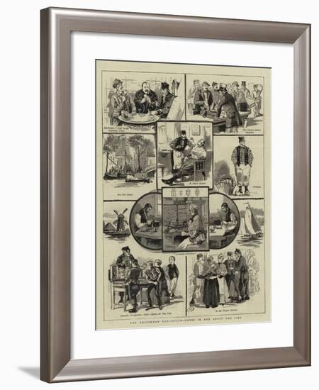 The Amsterdam Exhibition, Notes in and About the City-null-Framed Giclee Print