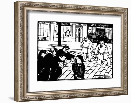 The Anarchist-Félix Vallotton-Framed Giclee Print