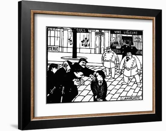 The Anarchist-Félix Vallotton-Framed Giclee Print