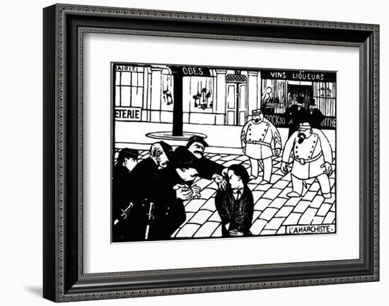 The Anarchist-Félix Vallotton-Framed Giclee Print