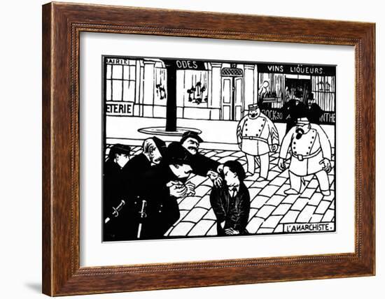 The Anarchist-Félix Vallotton-Framed Giclee Print