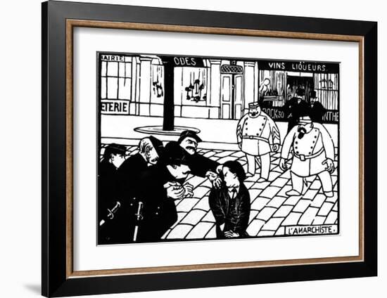 The Anarchist-Félix Vallotton-Framed Giclee Print