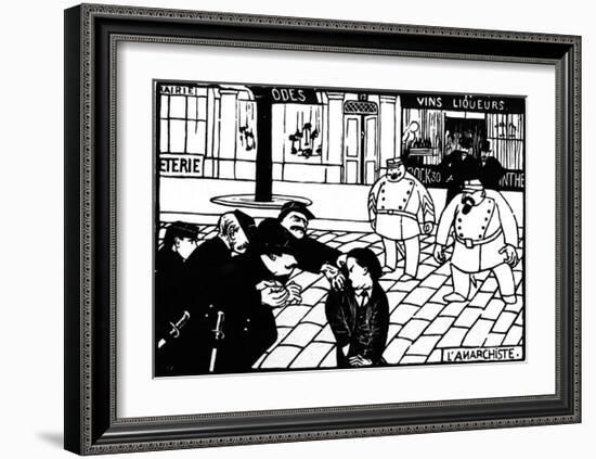 The Anarchist-Félix Vallotton-Framed Giclee Print