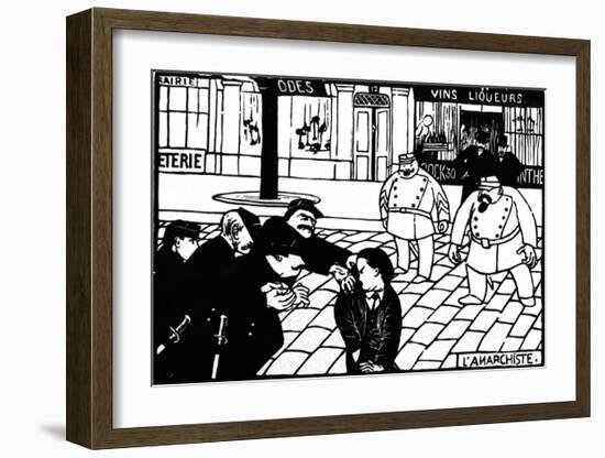 The Anarchist-Félix Vallotton-Framed Giclee Print