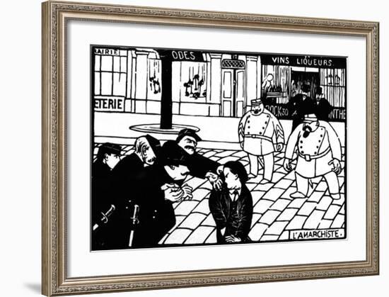 The Anarchist-Félix Vallotton-Framed Giclee Print