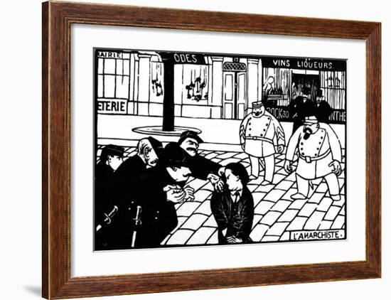 The Anarchist-Félix Vallotton-Framed Giclee Print