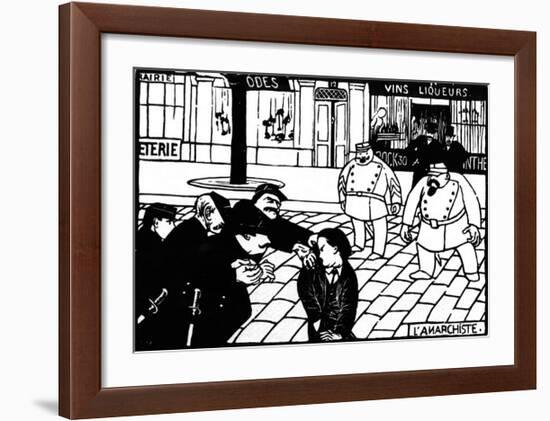 The Anarchist-Félix Vallotton-Framed Giclee Print