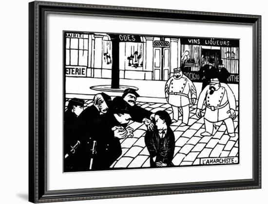 The Anarchist-Félix Vallotton-Framed Giclee Print