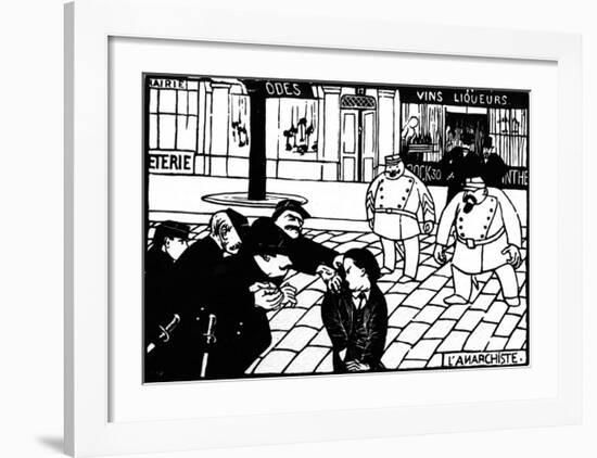 The Anarchist-Félix Vallotton-Framed Giclee Print