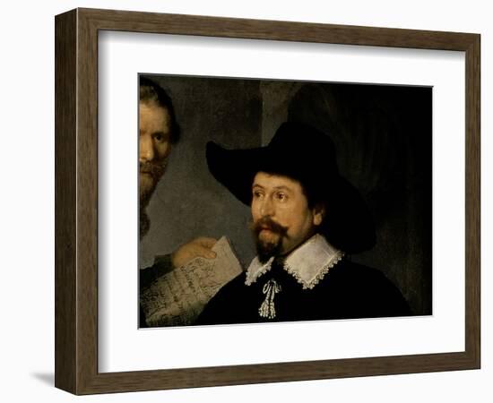 The Anatomy Lesson of Dr. Nicolaes Tulp, 1632-Rembrandt van Rijn-Framed Giclee Print