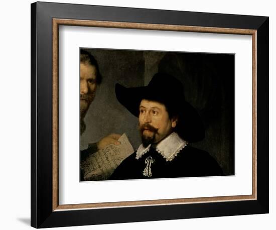 The Anatomy Lesson of Dr. Nicolaes Tulp, 1632-Rembrandt van Rijn-Framed Giclee Print