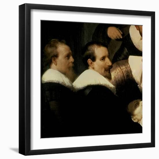 The Anatomy Lesson of Dr. Nicolaes Tulp, 1632-Rembrandt van Rijn-Framed Giclee Print