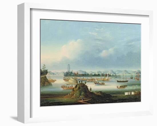 The Anchorage at Whampoa, C.1855-You Qua-Framed Giclee Print