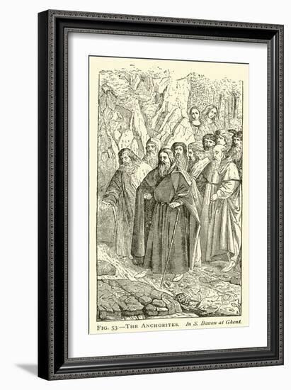 The Anchorites-null-Framed Giclee Print