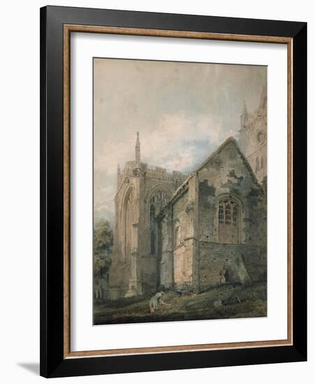 The Ancient Charnel House-Thomas Girtin-Framed Giclee Print