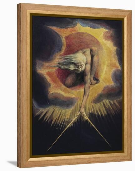 The Ancient of Days, 1794-William Blake-Framed Premier Image Canvas