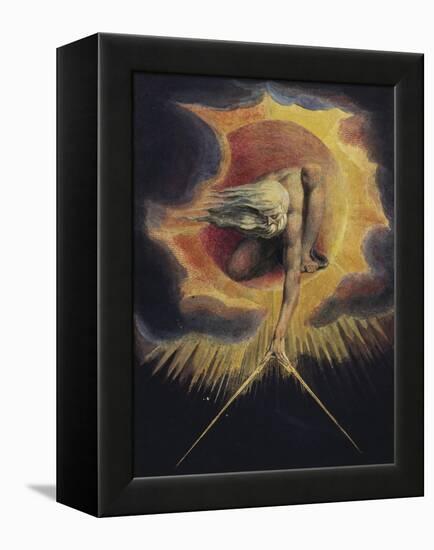 The Ancient of Days, 1794-William Blake-Framed Premier Image Canvas